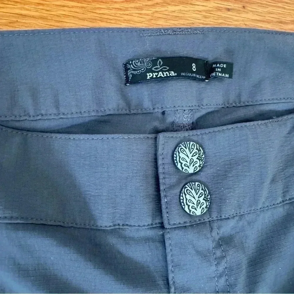 Prana convertible outdoor pants size 8 - Picture 2 of 7